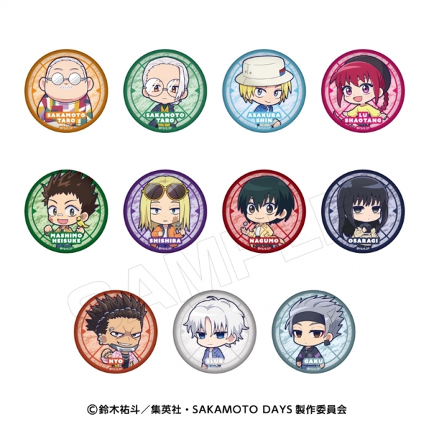 【グッズ-バッチ】SAKAMOTO DAYS すときゃら 缶バッジ
