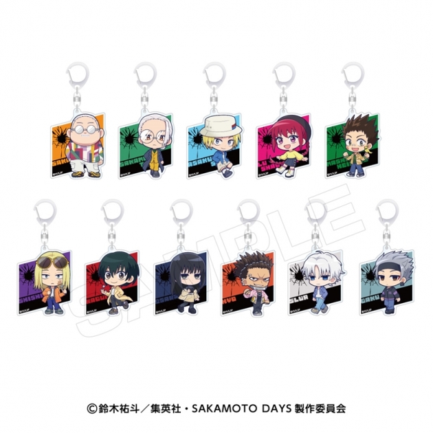 【グッズ-キーホルダー】SAKAMOTO DAYS すときゃら アクリルキーホルダー