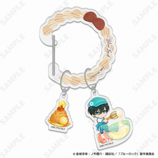 【グッズ-キーホルダー】ブルーロック アクリルカラビナ 2.糸師 凛[Bon appétit]
