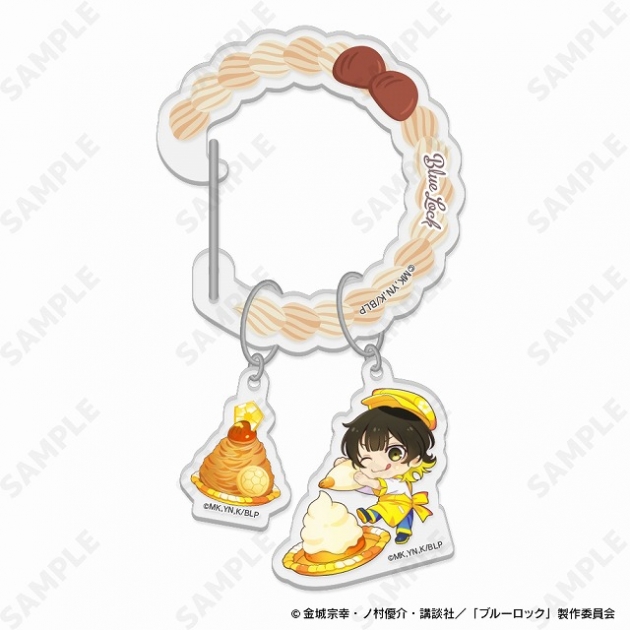 【グッズ-キーホルダー】ブルーロック アクリルカラビナ 4.蜂楽 廻[Bon appétit]
