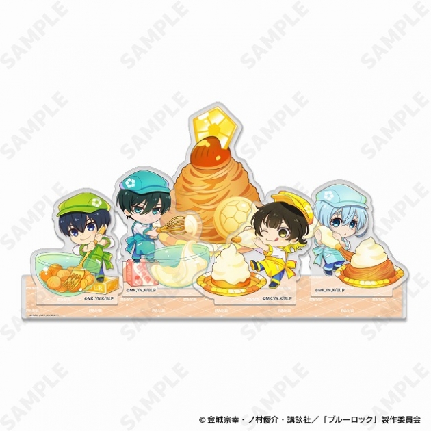 【グッズ-スタンドポップ】ブルーロック ジオラマアクリルスタンド 1.モンブラン[Bon appétit]
