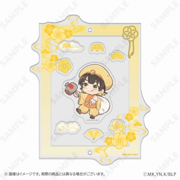 【グッズ-スタンドポップ】ブルーロック アクリルフレームセット 4.蜂楽 廻[ふくふく七福神]
