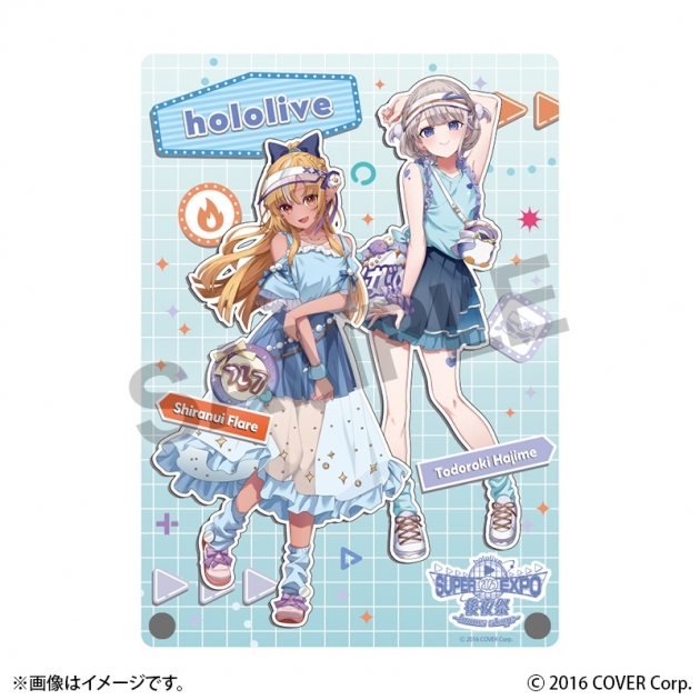 【グッズ-置きもの】ホロライブ hololive SUPER EXPO 2025 後夜祭 ~bonus stage~ A5アクリルパネル 不知火フレア&轟はじめ
