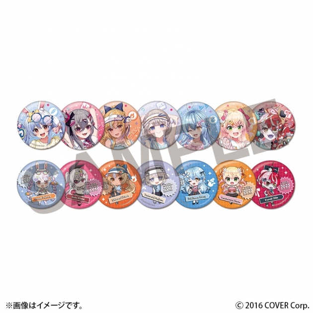 【グッズ-バッチ】ホロライブ hololive SUPER EXPO 2025 後夜祭 ~bonus stage~ トレーディング缶バッジ Vol.1
