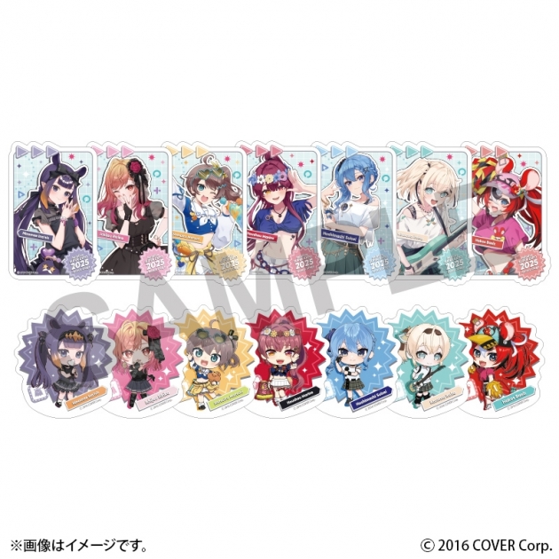 【グッズ-ステッカー】ホロライブ hololive SUPER EXPO 2025 後夜祭 ~bonus stage~ トレーディングステッカー Vol.2
