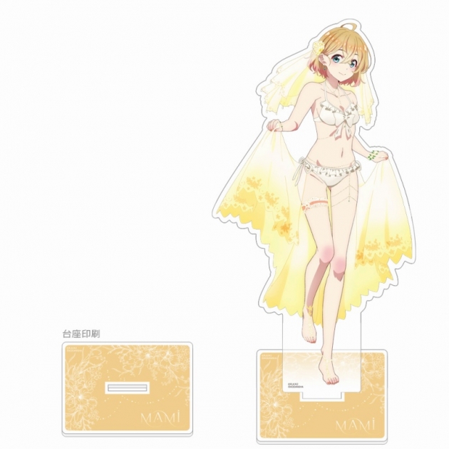 【グッズ-スタンドポップ】彼女、お借りします 特大アクリルスタンド(七海麻美/ウエディング水着)
