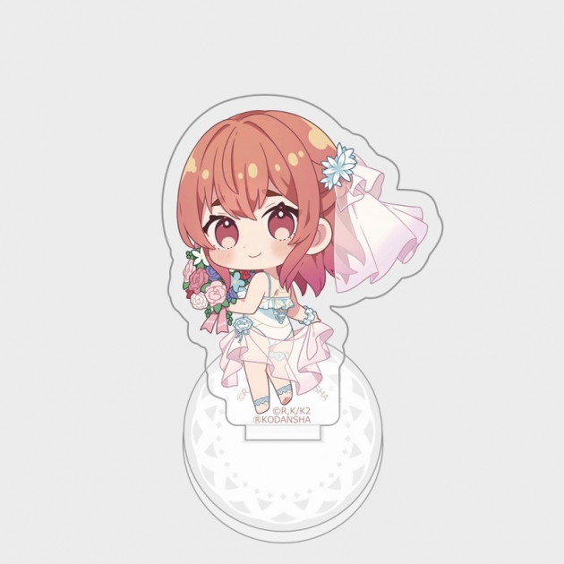 【グッズ-メモスタンド】彼女、お借りします アクリルメモスタンド(桜沢墨/ミニキャラ)
