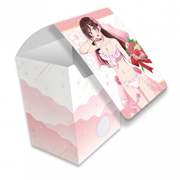 【グッズ-カードケース】彼女、お借りします デッキケース(水原千鶴/ウエディング水着)
