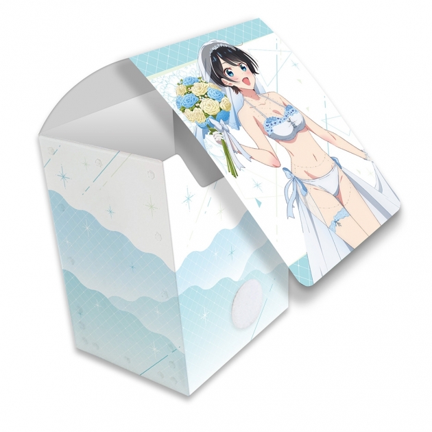 【グッズ-カードケース】彼女、お借りします デッキケース(更科瑠夏/ウエディング水着)
