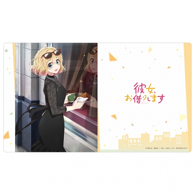 【グッズ-マット】彼女、お借りします ラバーマット(七海麻美/デートビジュアル)
