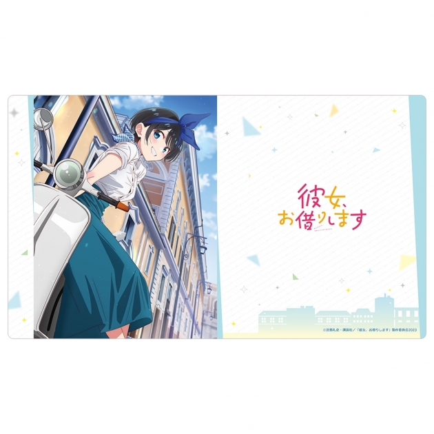 【グッズ-マット】彼女、お借りします ラバーマット(更科瑠夏/デートビジュアル)
