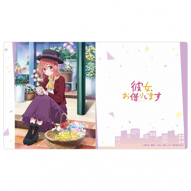 【グッズ-マット】彼女、お借りします ラバーマット(桜沢墨/デートビジュアル)
