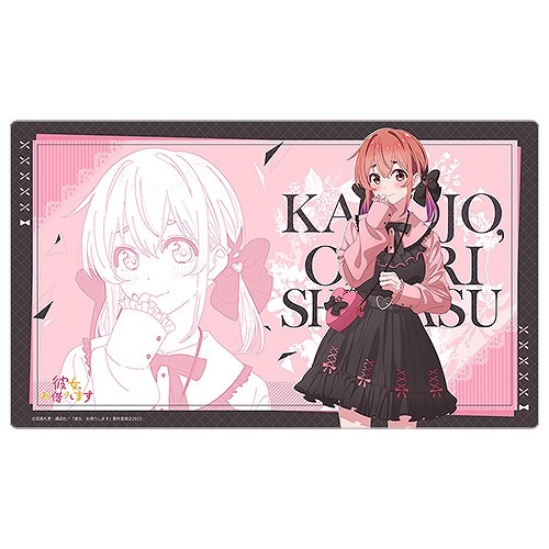 【グッズ-マット】彼女、お借りします 描き下ろしラバーマット(桜沢墨/ゴシック風デート服)
