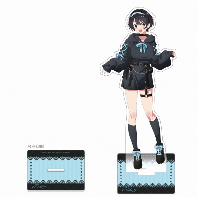【グッズ-スタンドポップ】彼女、お借りします 描き下ろし特大アクリルスタンド(更科瑠夏/ゴシック風デート服)

