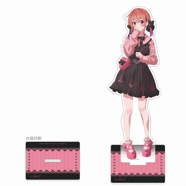 【グッズ-スタンドポップ】彼女、お借りします 描き下ろし特大アクリルスタンド(桜沢墨/ゴシック風デート服)
