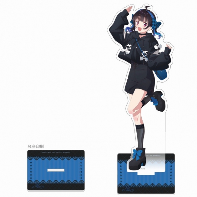 【グッズ-スタンドポップ】彼女、お借りします 描き下ろし特大アクリルスタンド(八重森みに/ゴシック風デート服)
