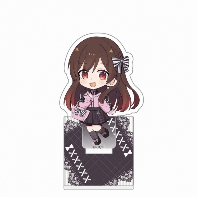【グッズ-メモスタンド】彼女、お借りします アクリルメモスタンド(水原千鶴/ゴシック風デート服)
