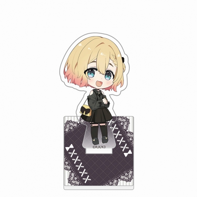【グッズ-メモスタンド】彼女、お借りします アクリルメモスタンド(七海麻美/ゴシック風デート服)
