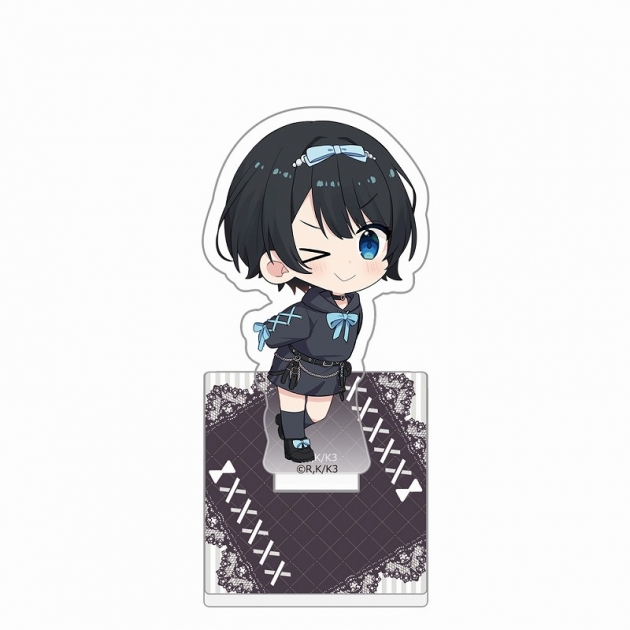 【グッズ-メモスタンド】彼女、お借りします アクリルメモスタンド(更科瑠夏/ゴシック風デート服)
