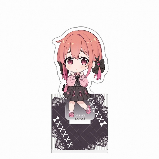 【グッズ-メモスタンド】彼女、お借りします アクリルメモスタンド(桜沢墨/ゴシック風デート服)
