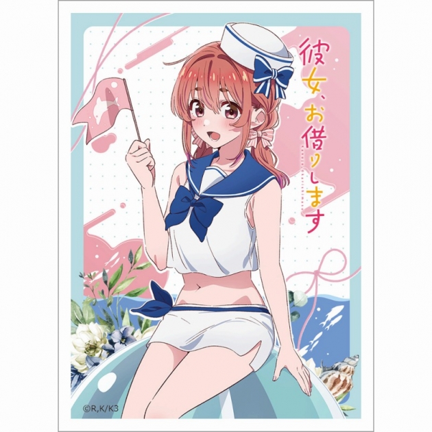 【グッズ-カードケース】彼女、お借りします スリーブ(桜沢墨/マリンセーラー水着)
