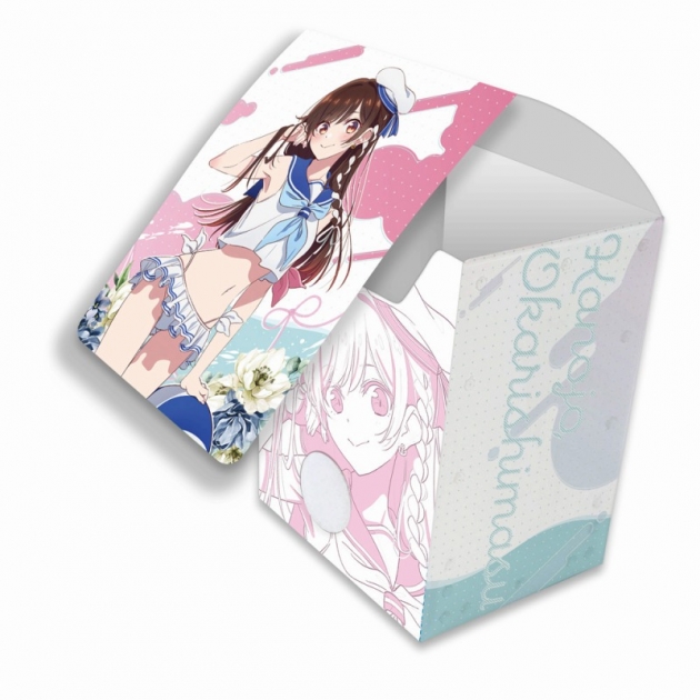 【グッズ-カードケース】彼女、お借りします デッキケース(水原千鶴/マリンセーラー水着)
