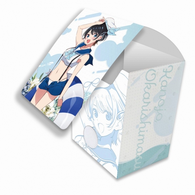 【グッズ-カードケース】彼女、お借りします デッキケース(更科瑠夏/マリンセーラー水着)

