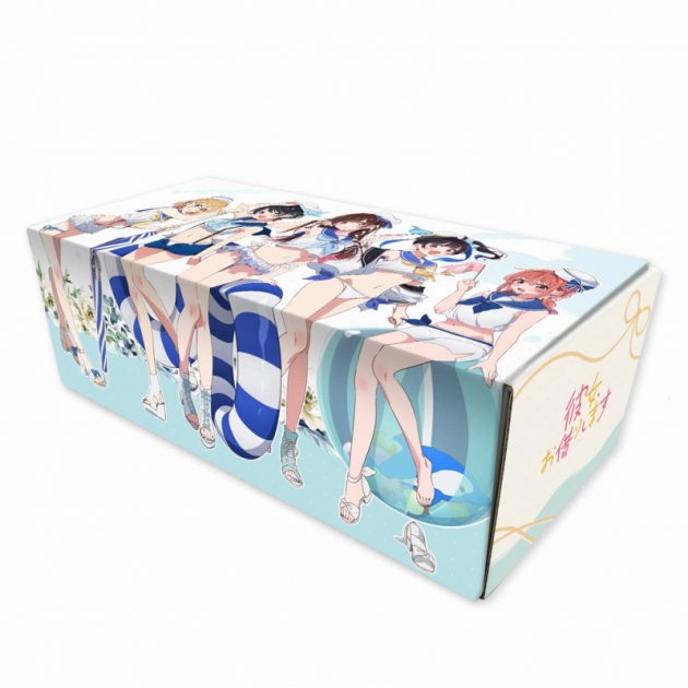 【グッズ-カードケース】彼女、お借りします ストレージボックス(マリンセーラー水着)
