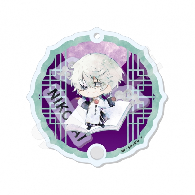 【グッズ-キーホルダー】文豪ストレイドッグス キャラでるアート シャカシャカアクキー /12 ニコライ・G(チャイナ服ver.)
