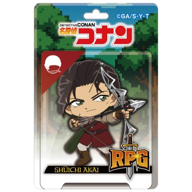 【グッズ-キーホルダー】名探偵コナン ブリスターパッケージ風アクリルボールチェーン RPGコレクション 赤井秀一
