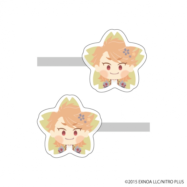 【グッズ-クリップ】わんぱく!刀剣乱舞 前髪クリップ2個セット07/そはやのつるき
