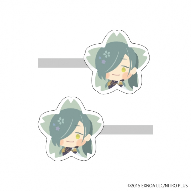 【グッズ-クリップ】わんぱく!刀剣乱舞 前髪クリップ2個セット09/にっかりあおえ
