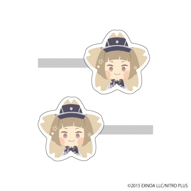 【グッズ-クリップ】わんぱく!刀剣乱舞 前髪クリップ2個セット18/まえだとうしろう
