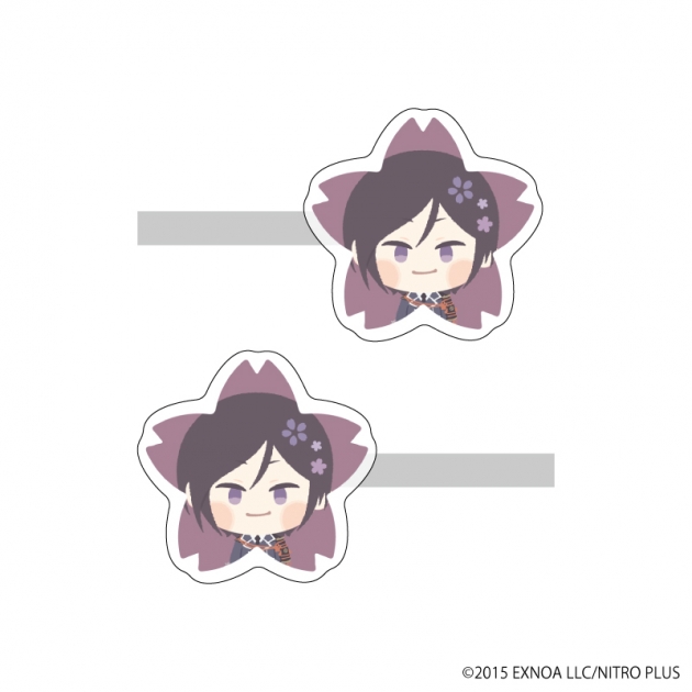 【グッズ-クリップ】わんぱく!刀剣乱舞 前髪クリップ2個セット22/やげんとうしろう
