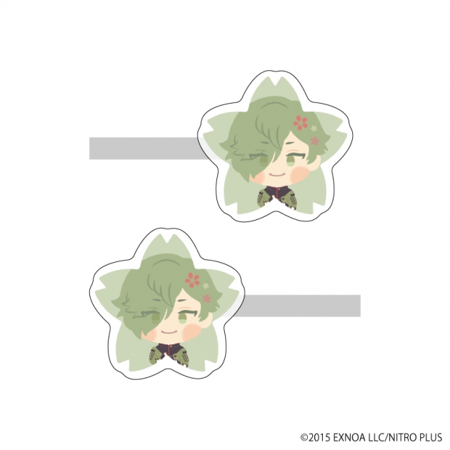 【グッズ-クリップ】わんぱく!刀剣乱舞 前髪クリップ2個セット25/うぐいすまる
