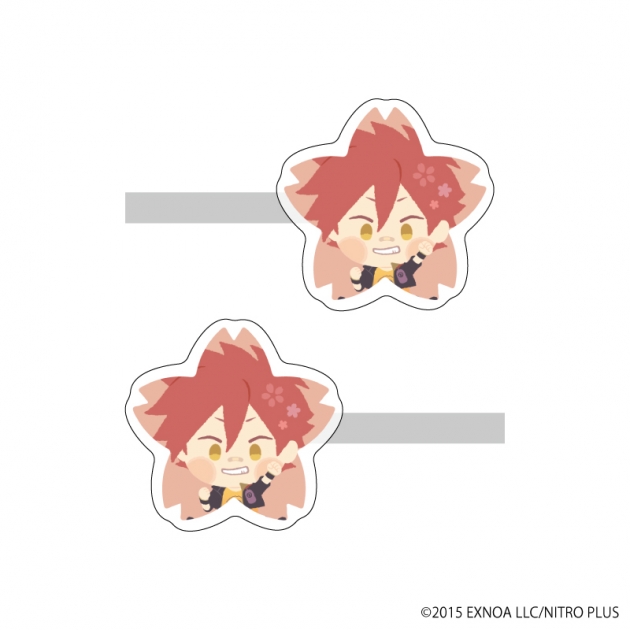 【グッズ-クリップ】わんぱく!刀剣乱舞 前髪クリップ2個セット28/あいぜんくにとし
