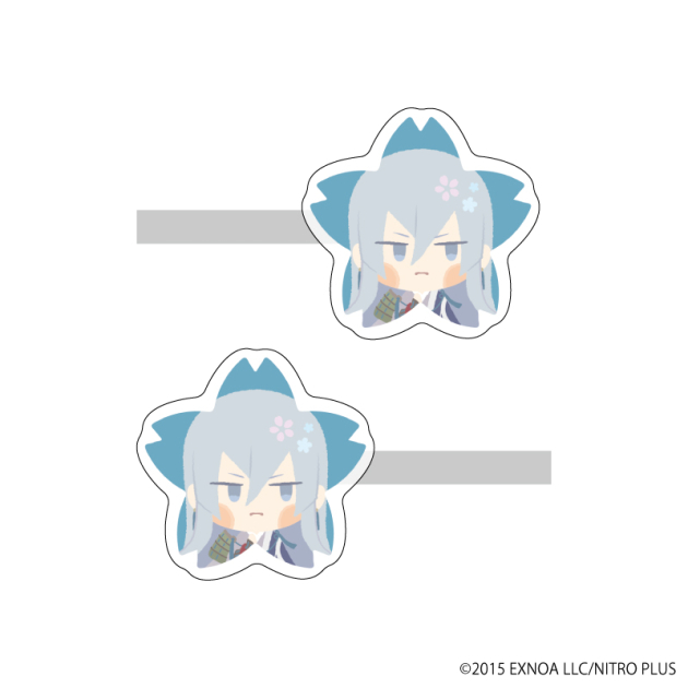 【グッズ-クリップ】わんぱく!刀剣乱舞 前髪クリップ2個セット35/こうせつさもんじ
