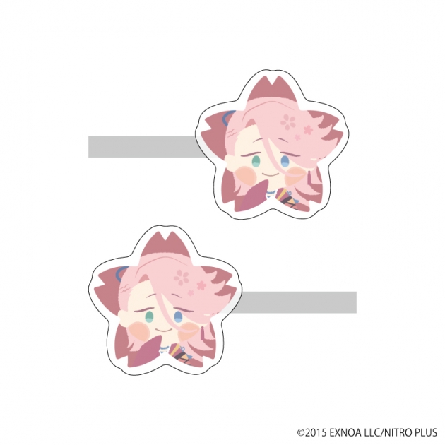 【グッズ-クリップ】わんぱく!刀剣乱舞 前髪クリップ2個セット36/そうざさもんじ
