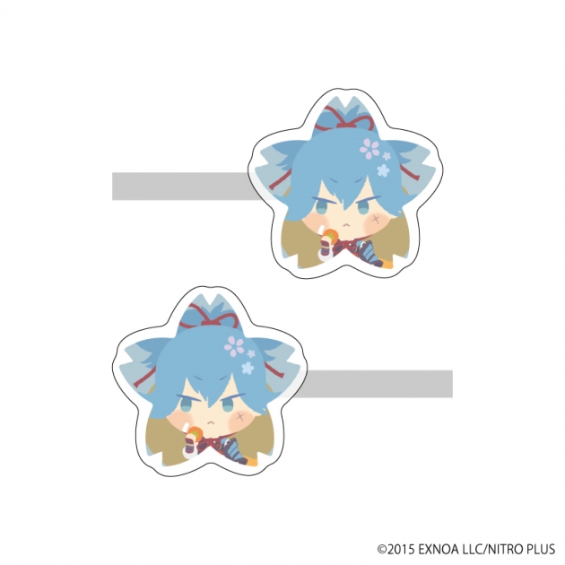 【グッズ-クリップ】わんぱく!刀剣乱舞 前髪クリップ2個セット37/さよさもんじ
