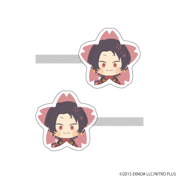 【グッズ-クリップ】わんぱく!刀剣乱舞 前髪クリップ2個セット38/かしゅうきよみつ
