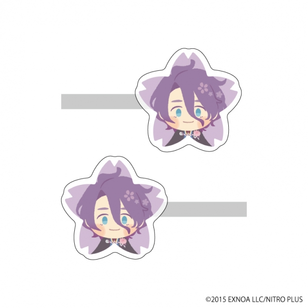 【グッズ-クリップ】わんぱく!刀剣乱舞 前髪クリップ2個セット40/かせんかねさだ
