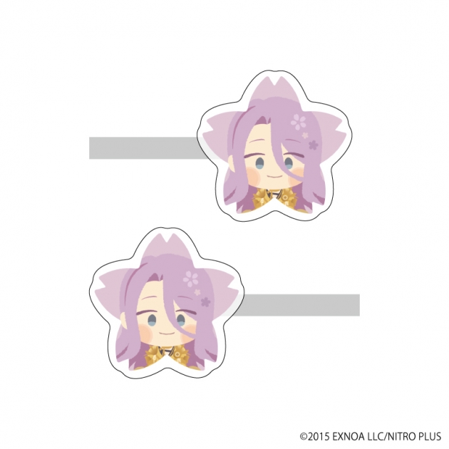 【グッズ-クリップ】わんぱく!刀剣乱舞 前髪クリップ2個セット46/はちすかこてつ
