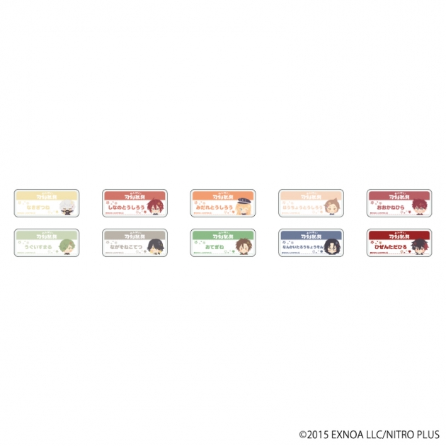 【グッズ-バッチ】わんぱく!刀剣乱舞 アクリルクリップバッジ07/ブラインド(全10種)
