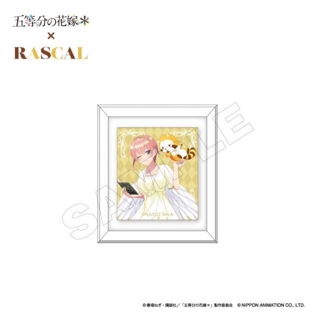 【グッズ-マグネット】TVスペシャルアニメ「五等分の花嫁*」×ラスカル トレーディングフレームマグネット
