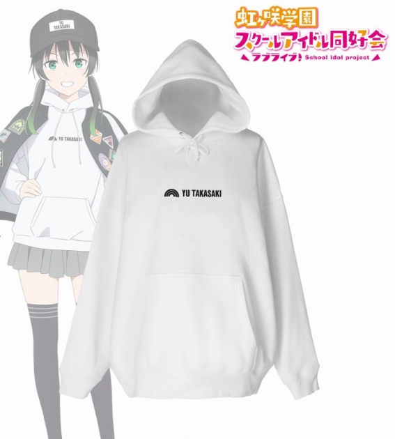 【グッズ-ジャンパー・コート】ラブライブ!虹ヶ咲学園スクールアイドル同好会 (ニジガク) arti-mate 着用BIGシルエット刺繍パーカー 高咲 侑 描き下ろし おそろいコーデver. vol.2メンズ(サイズ/Free)【アニメイト限定】
