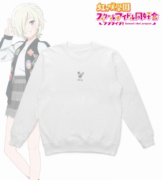 【グッズ-トレーナー】ラブライブ!虹ヶ咲学園スクールアイドル同好会 (ニジガク) arti-mate 着用トレーナー ミア・テイラー 描き下ろし おそろいコーデver. vol.2メンズ(サイズ/Free)【アニメイト限定】
