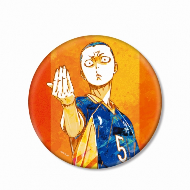 【ポイント還元(20%)】【グッズ-バッチ】ハイキュー!! 田中龍之介 Ani-Art 第2弾 BIG缶バッジ
