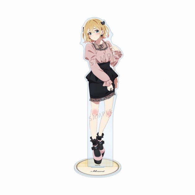 【グッズ-スタンドポップ】TVアニメ『彼女、お借りします』 描き下ろし 七海麻美 ガーリーファッションver. 特大アクリルスタンド
