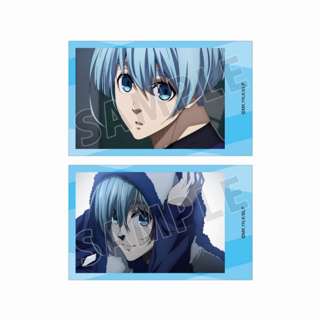 【グッズ-カード】TVアニメ『ブルーロック』 氷織 羊 場面写インスタントカメラ風イラストカード2枚セット
