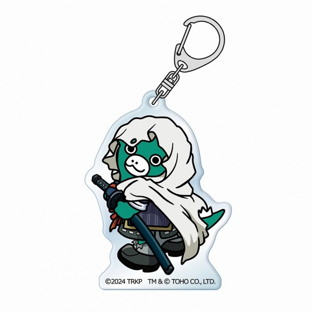 【グッズ-キーホルダー】刀剣乱舞 廻 -々伝 近し侍らうものら- ちびゴジラコラボ アクリルキーホルダー 山姥切国広&ちびゴジラ
